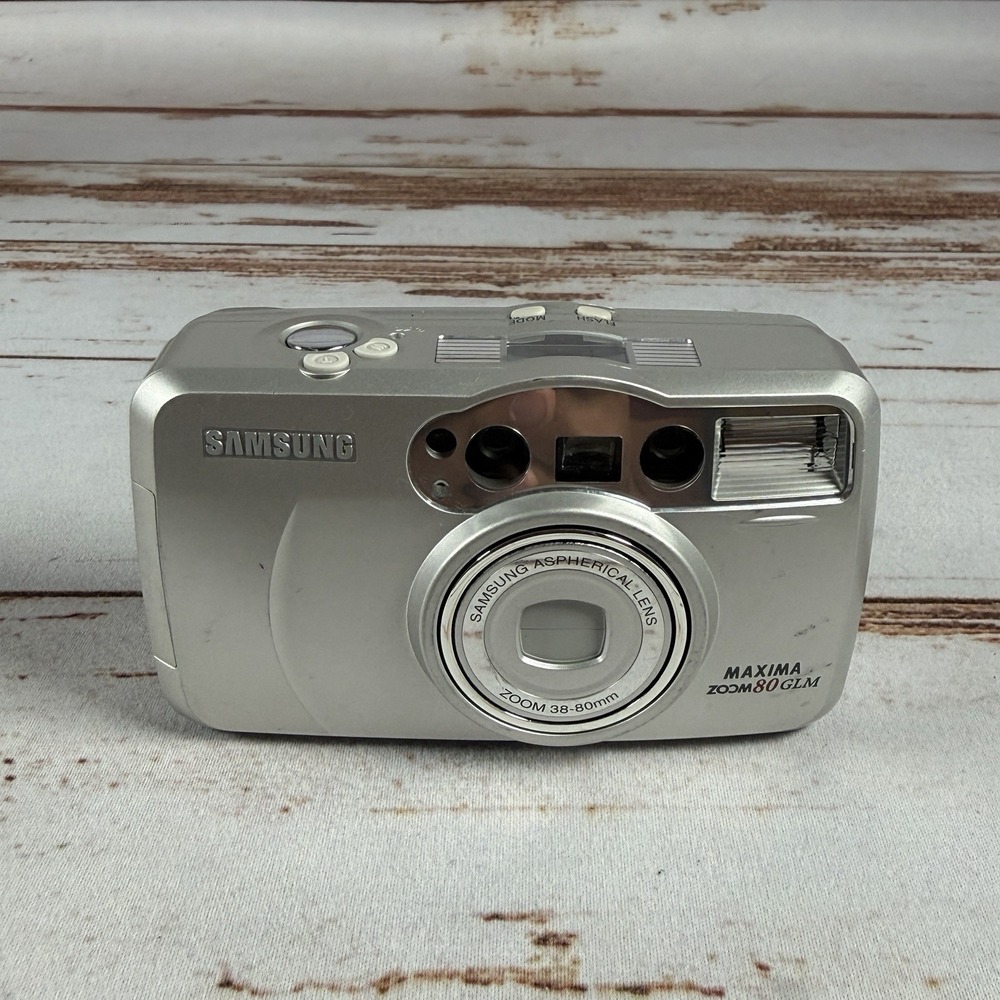 SAMSUNG Maxima Zoom 80 GLM 35mm Camera with Date Imprint Used